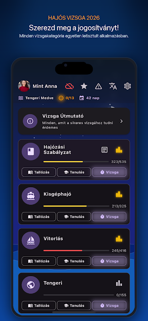 Hajóra Fel! - Hajós vizsga Screenshot 0