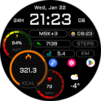 Digital Fnx370 Watch Face