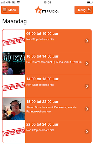 Sterradio.nl Screenshot 3