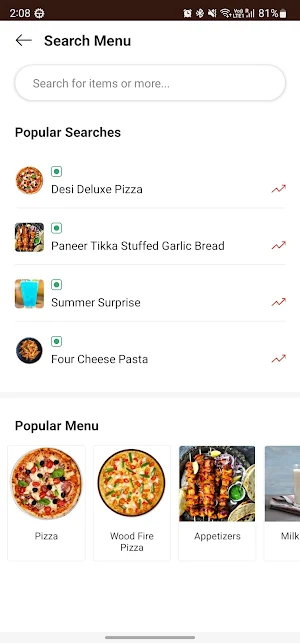 Treddy Pizza Screenshot 3