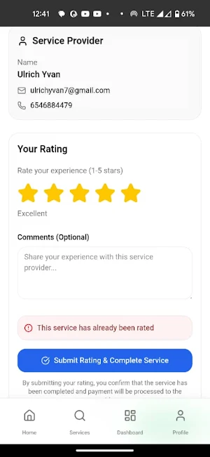 HomeAide Services Screenshot 1
