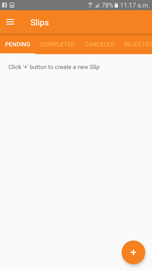 Sampath Slip-Less App Screenshot 1