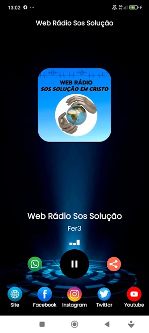 Web Rádio Sos Solução Screenshot 0