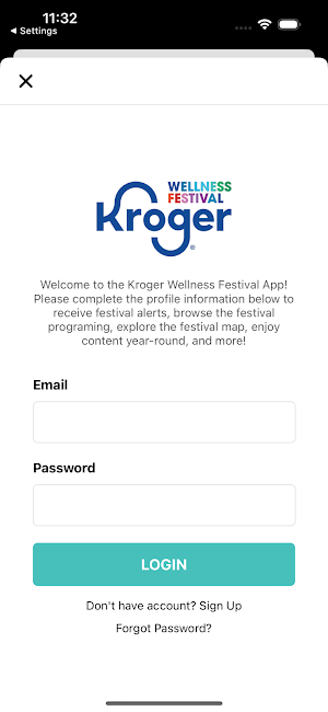 Kroger Wellness Festival Screenshot 1