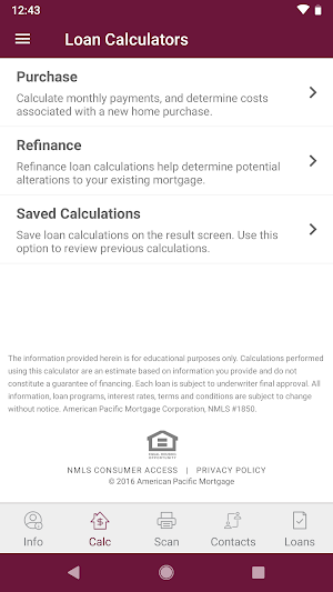 Maciel Mortgage Screenshot 2
