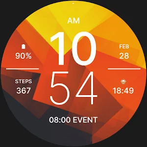 Fire Fit Watch Face Screenshot 3