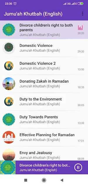 Jumu'ah Khutbah  Part-2 Screenshot 1