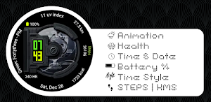 Animated CD Swing Watch Face Screenshot 1