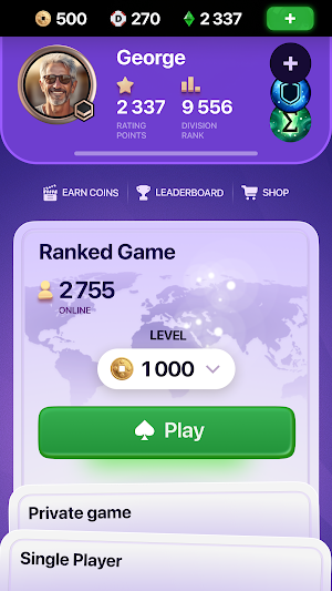 Spades: Classic Card Game Screenshot 0