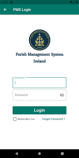 Parish Management System Screenshot 0