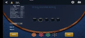 Texas Holdem Poker Bonus Screenshot 0