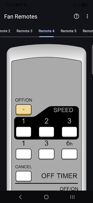 Fan Remote Control for KDK Screenshot 3