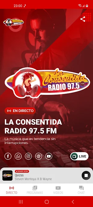 La Consentida Radio 97.5 FM Screenshot 0