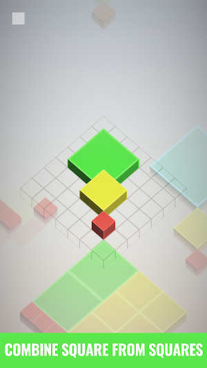 Isometric Squares - puzzle ² Screenshot 0