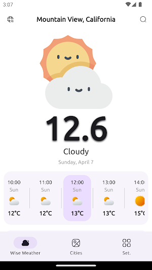 Wise Weather Screenshot 0