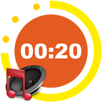 Interval timer with music