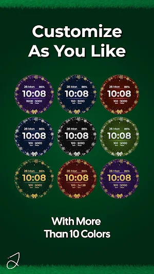 Simple Christmas Watch Face Screenshot 2