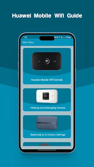 Huawei Mobile Wifi Guide Screenshot 0