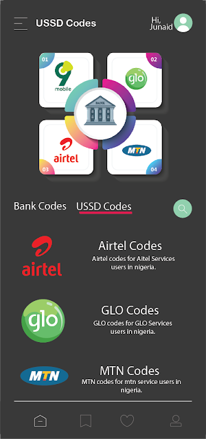 Nigerian USSD & Bank Codes Screenshot 1