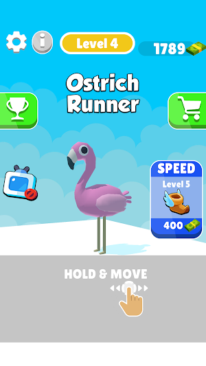 Ostrich Runner Screenshot 1