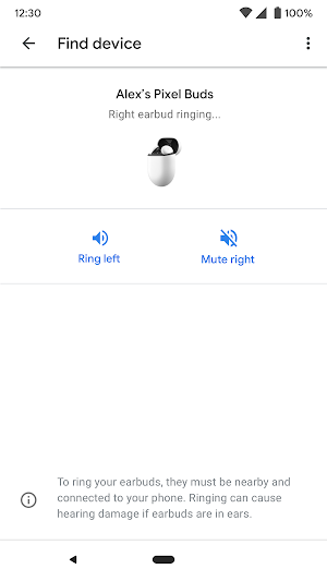 Google Pixel Buds Screenshot 2