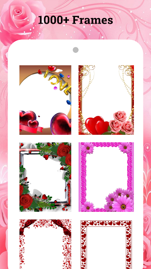 Love Photo Frames Photo Editor Screenshot 1