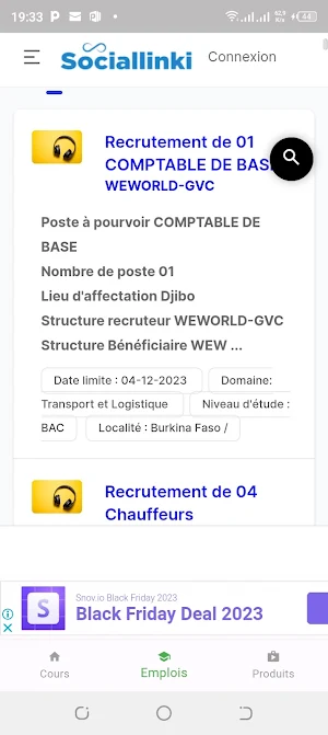 Cours et formation en ligne Screenshot 2