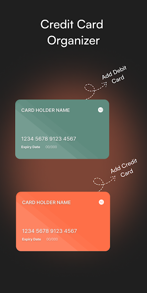 Credit Card Wallet Screenshot 2