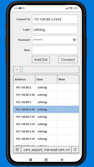 Mikread: UCS2 SMS for MikroTik Screenshot 0