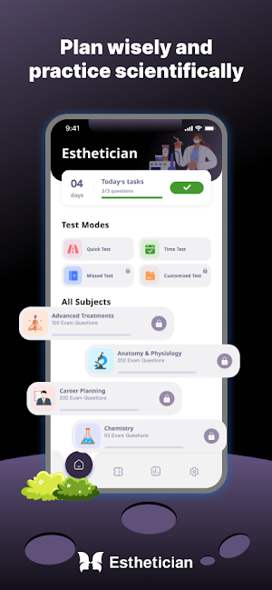 Esthetician Exam Center Screenshot 1