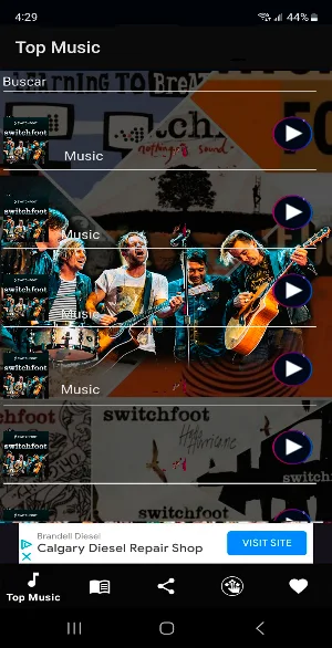 Rock Switchfoot Ringtones Screenshot 1