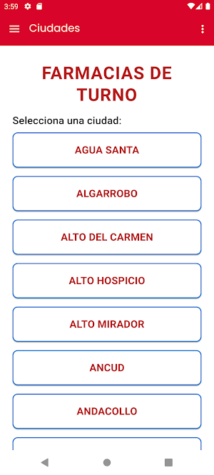 Farmacias de Turno en Chile Screenshot 2