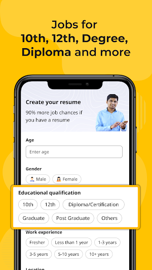 Lokal Jobs - job search app Screenshot 1