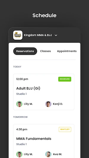 Kingdom MMA & BJJ Screenshot 2