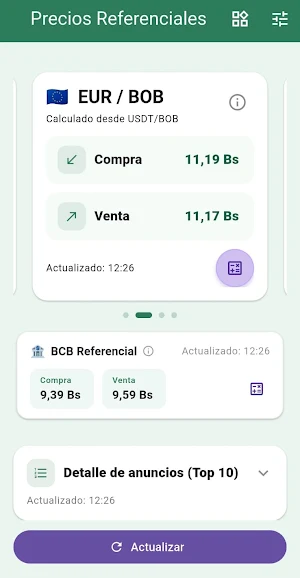Precio Dólar Bolivia Screenshot 1
