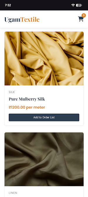 Ugam Textile Screenshot 2