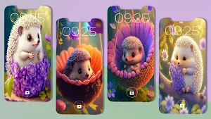 Cute Hedgehog Wallpaper Screenshot 0