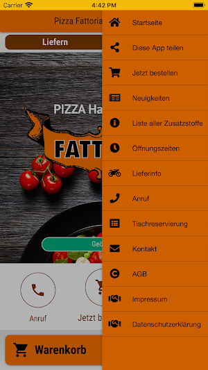 Pizza Fattoria Bad-Salzuflen Screenshot 2