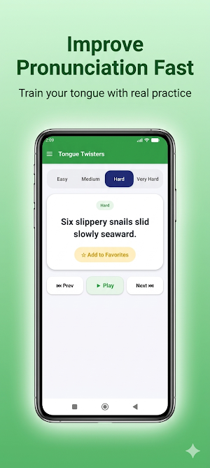 Tongue Twisters: Speak English Screenshot 2