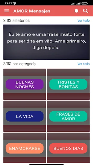 Amor Románticos SMS 2024 Screenshot 1
