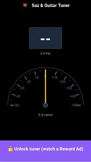 Saz & Guitar Tuner Screenshot 0