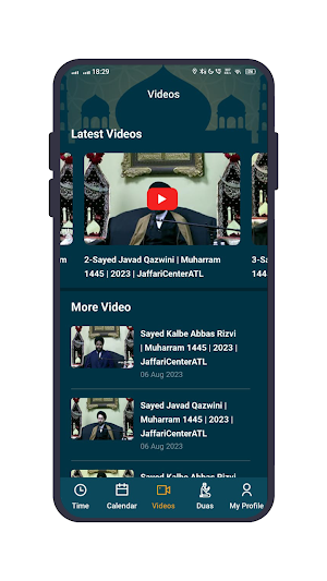 Jaffari Center of Atlanta Screenshot 2