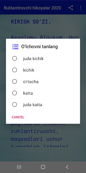 Ruhlantiruvchi hikoyalar 2020 Screenshot 1