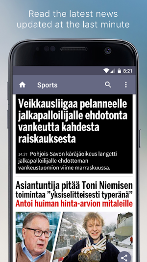Finnish Newspapers Screenshot 3
