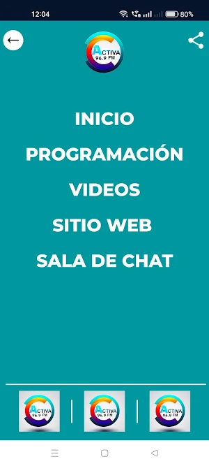 ACTIVA RADIO Screenshot 2