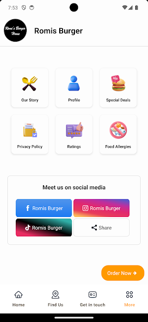 Romis Burger Hoose Broxburn Screenshot 3