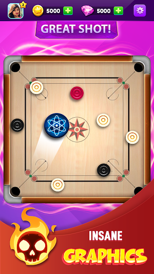 Carrom World 2020: Free Multiplayer Board Game Screenshot 0