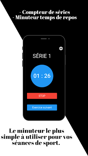 Sets Timer - minuteur repos Screenshot 3