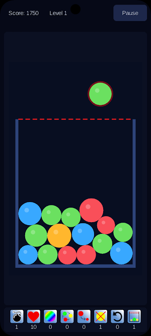 Balls In Box Screenshot 1