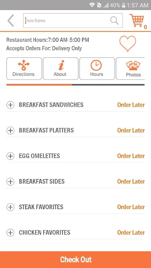 Jordan's 1 Stop Delivery Service Screenshot 3